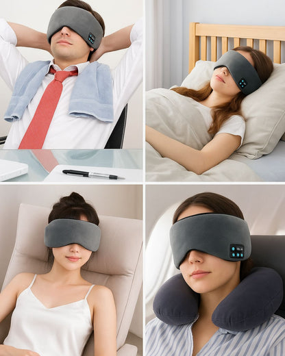 Antifaz Bluetooth SleepPro™ – Duerme Profundo, Despierta Renovado