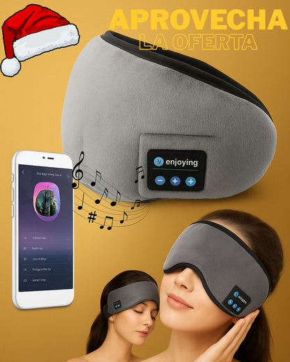 Antifaz Bluetooth SleepPro™ – Duerme Profundo, Despierta Renovado