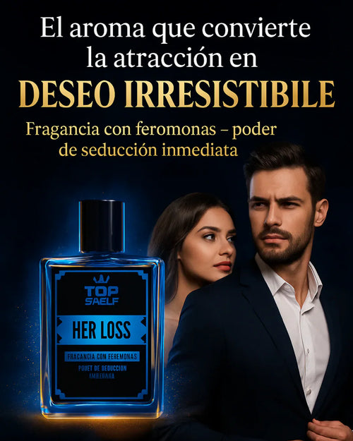 HerLoss® - Atracción Irresistible e Incremento de Confianza | Perfume de Feromonas