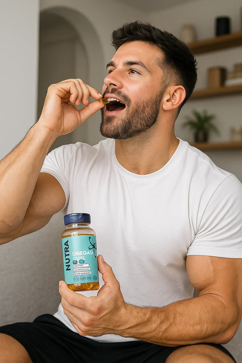 CUIDA TU CORAZON, MENTE Y CUERPO CON OMEGA 3 de alta potencia.