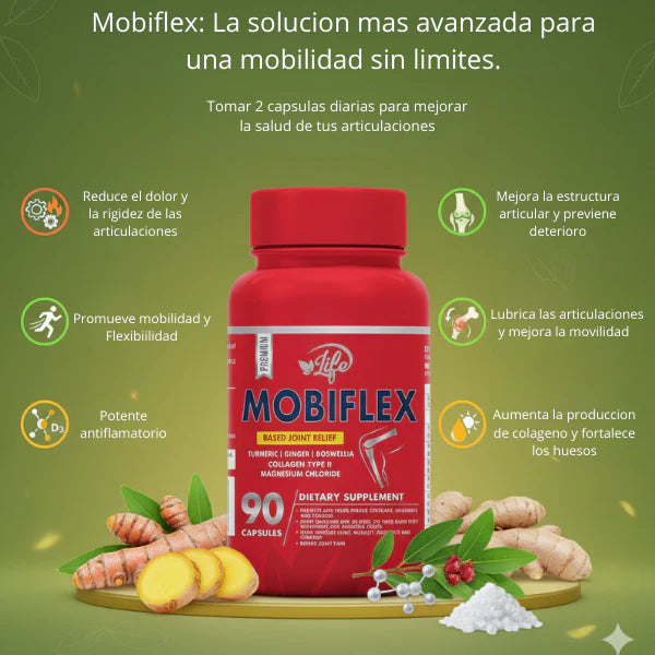 Mobiflex™ – Suplemento premium para articulaciones fuertes y sin dolor