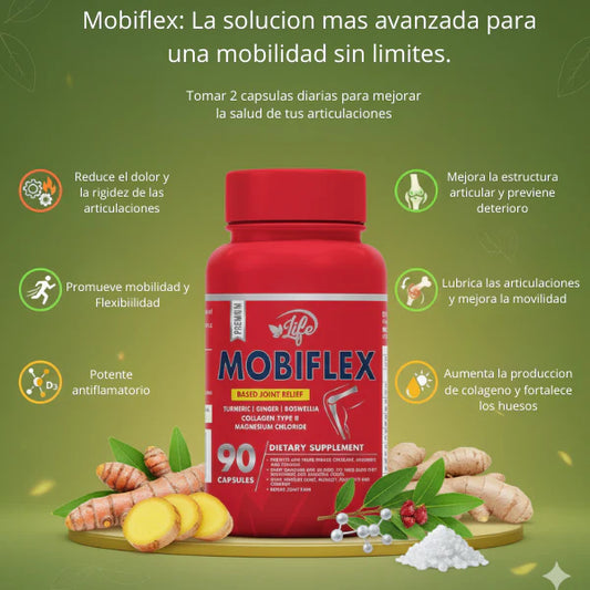 Mobiflex™ – Suplemento premium para articulaciones fuertes y sin dolor